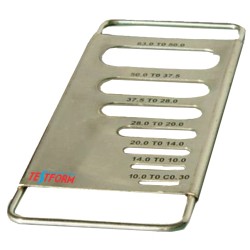 Yassılık İndeksi Ölçme Şablonu