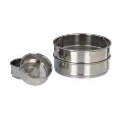 Elek, Analiz Deney Eleği, Test Elekleri - Kasnak Çapı: 100 mm, 150 mm, Dokuma Tel Örgü, Test Eleği, Analiz Eleği