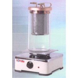 Sıcak ekstraksiyon, (tel örgü filtre) metodu