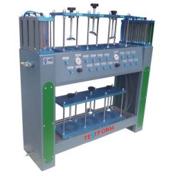 Beton su geçirgenliği cihazı, Beton Permeabilite Test Cihazı - Altı hücreli